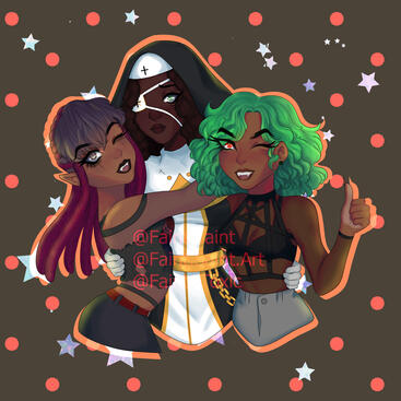 BLM Protestors Thank You E-Card Commission